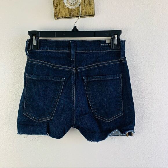 Citizens of Humanity Fleetwood Cut Off Denim Shorts - Picture 3 of 3